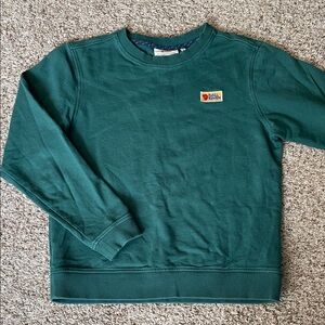 Fjallraven Forest Green Crewneck Sweater